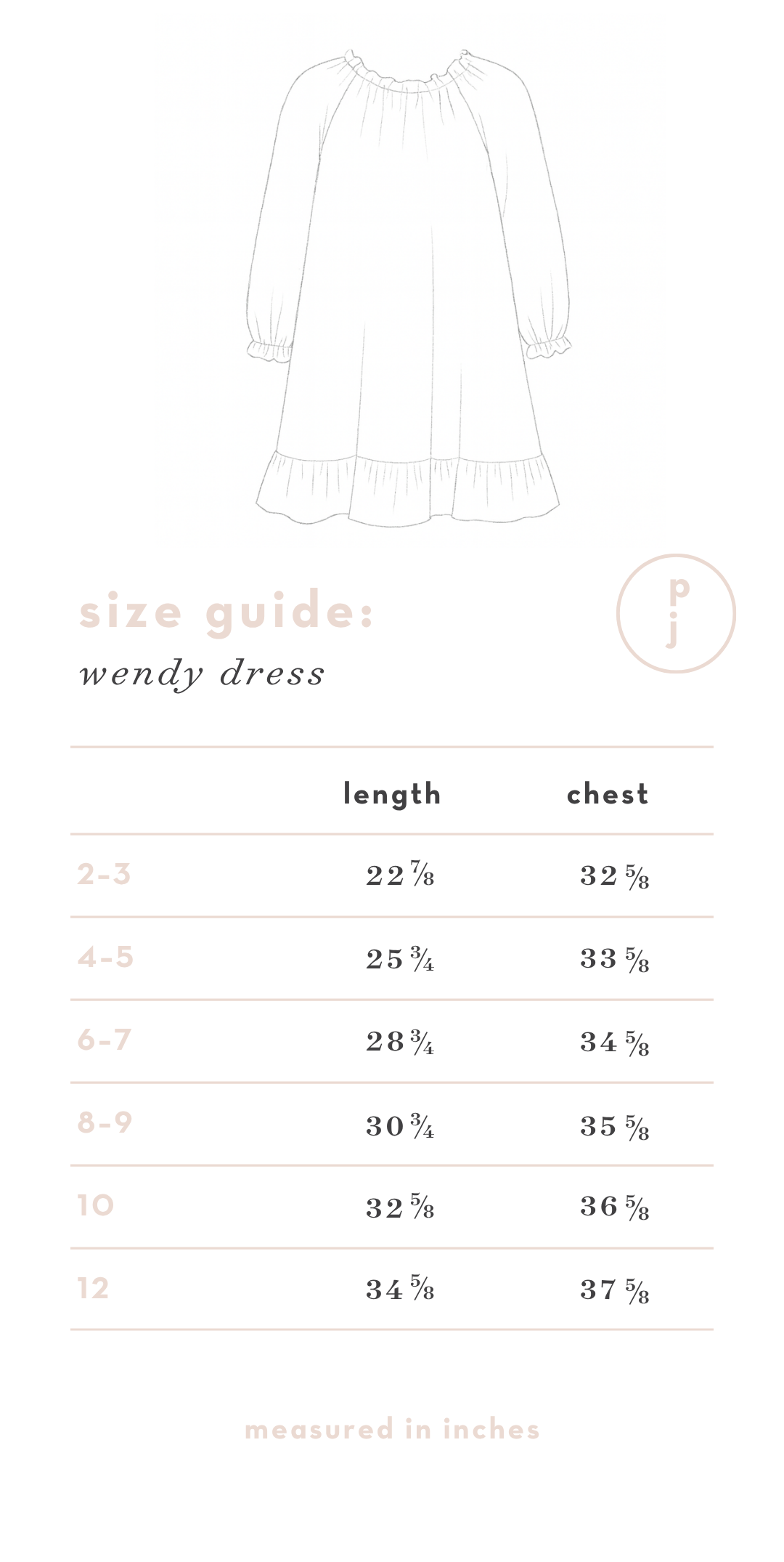 PREORDER Wendy Dress in Gingerbread