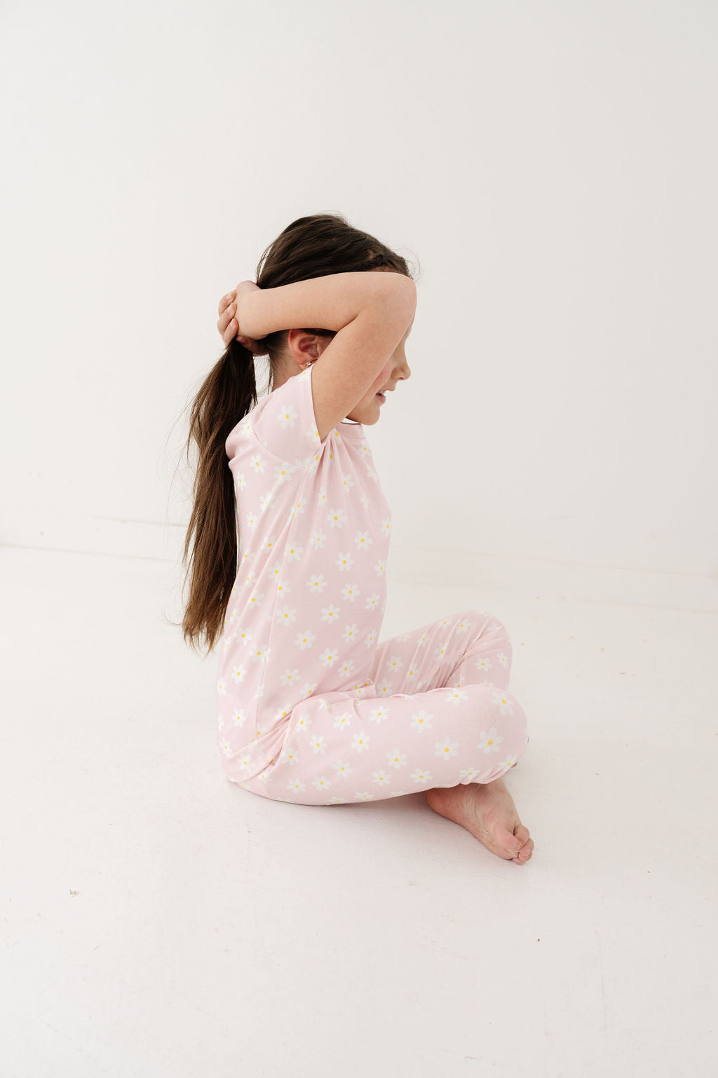 Short Sleeve PJ Set in Daisy