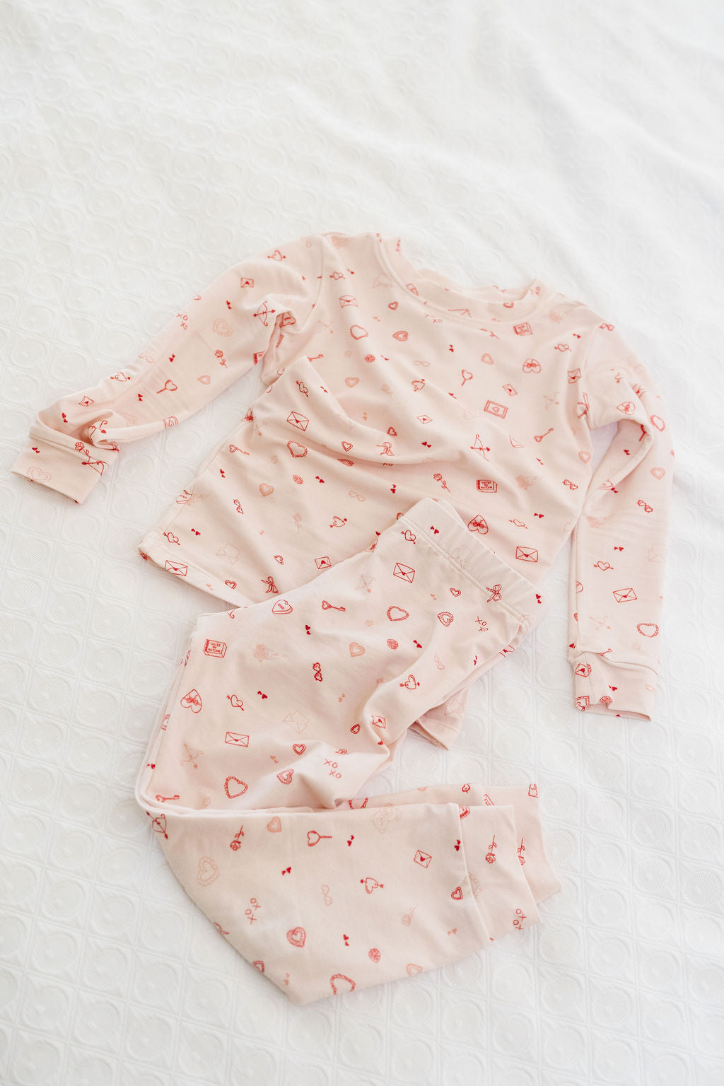 PJ Set in Love Notes