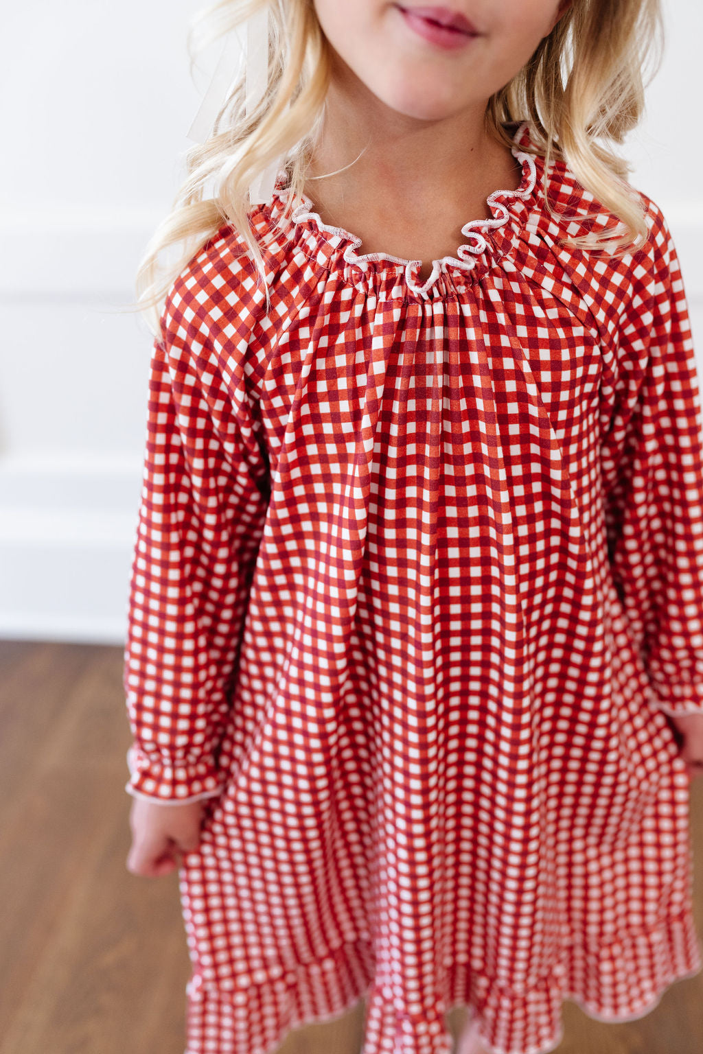 *Preorder* Wendy Dress in Merry Gingham