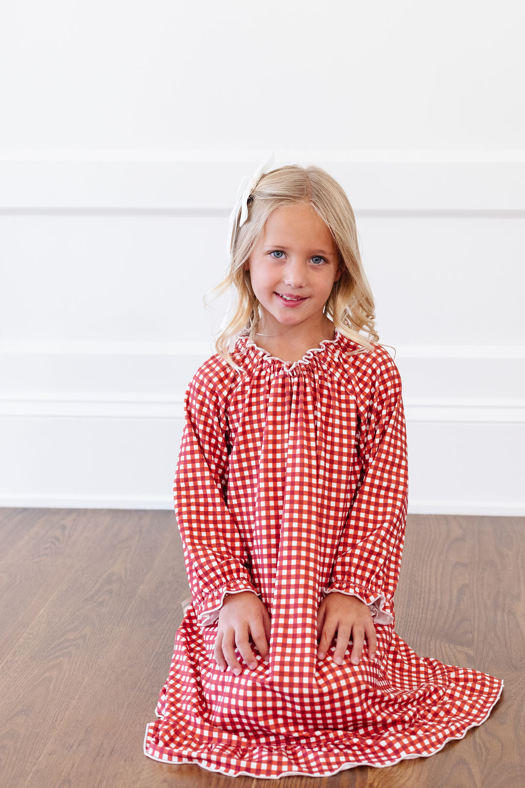 *Preorder* Wendy Dress in Merry Gingham