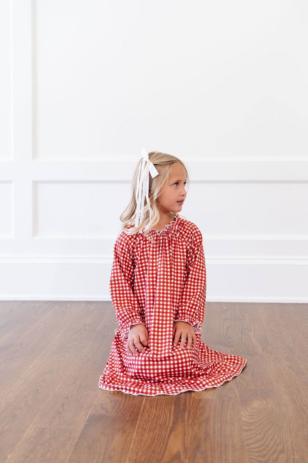 *Preorder* Wendy Dress in Merry Gingham