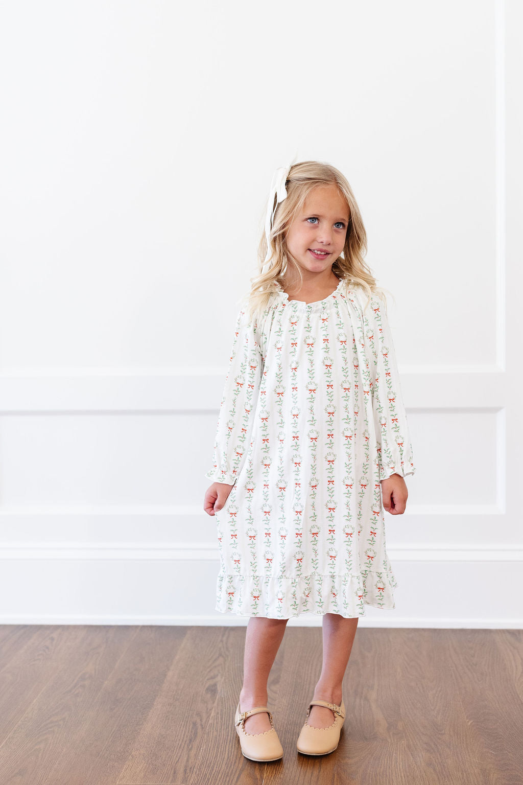 *Preorder* Wendy Dress in Holiday House