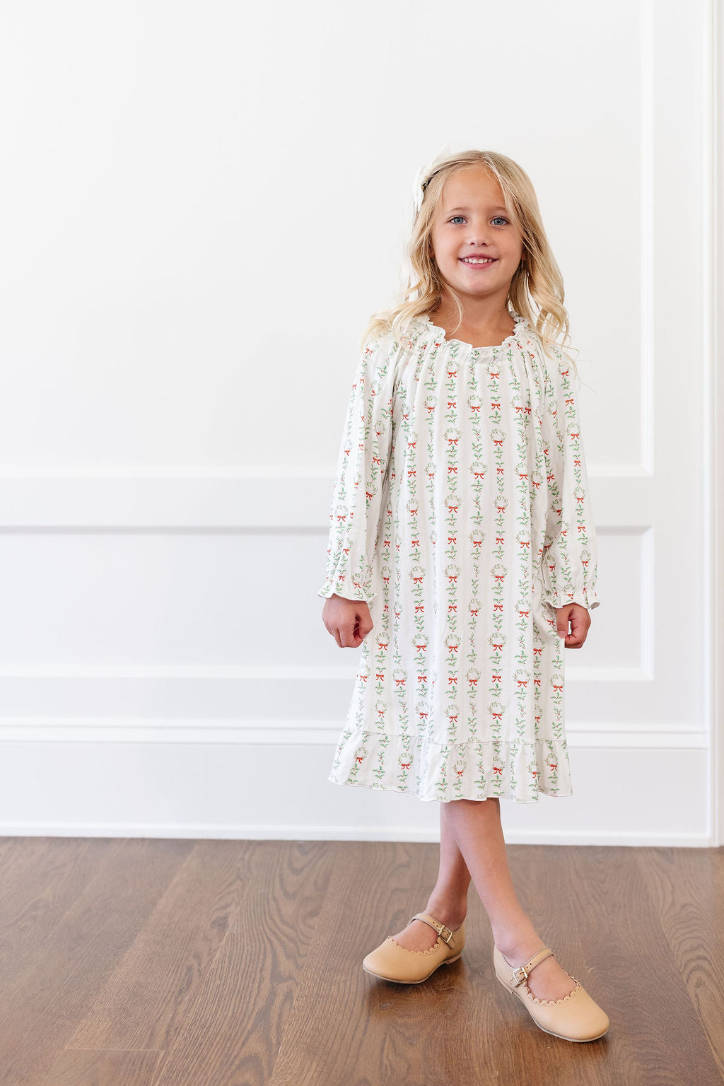 *Preorder* Wendy Dress in Holiday House