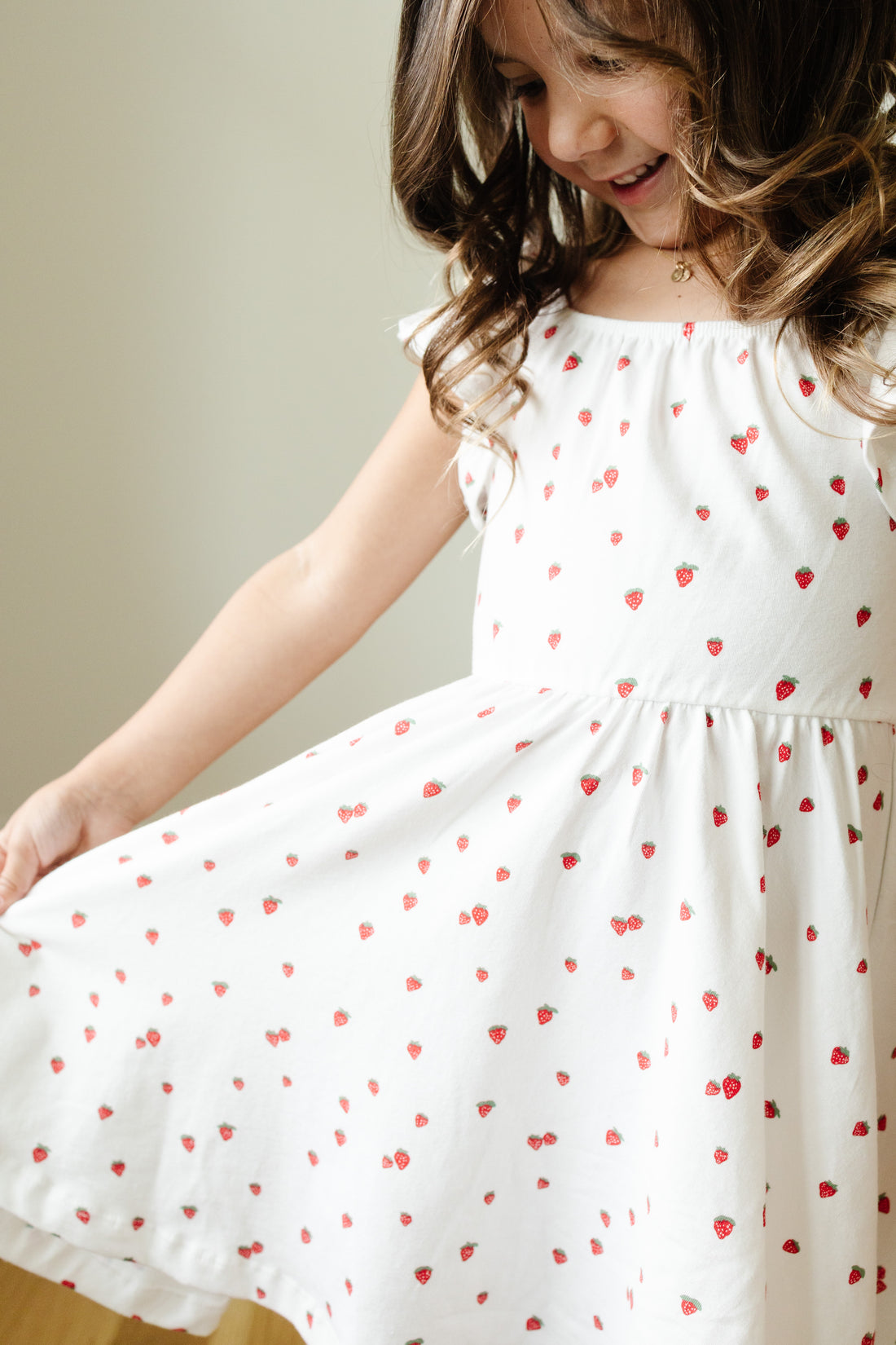 Everyday Dress in Strawberry