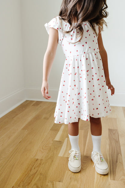 Everyday Dress in Strawberry