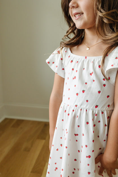 Everyday Dress in Strawberry