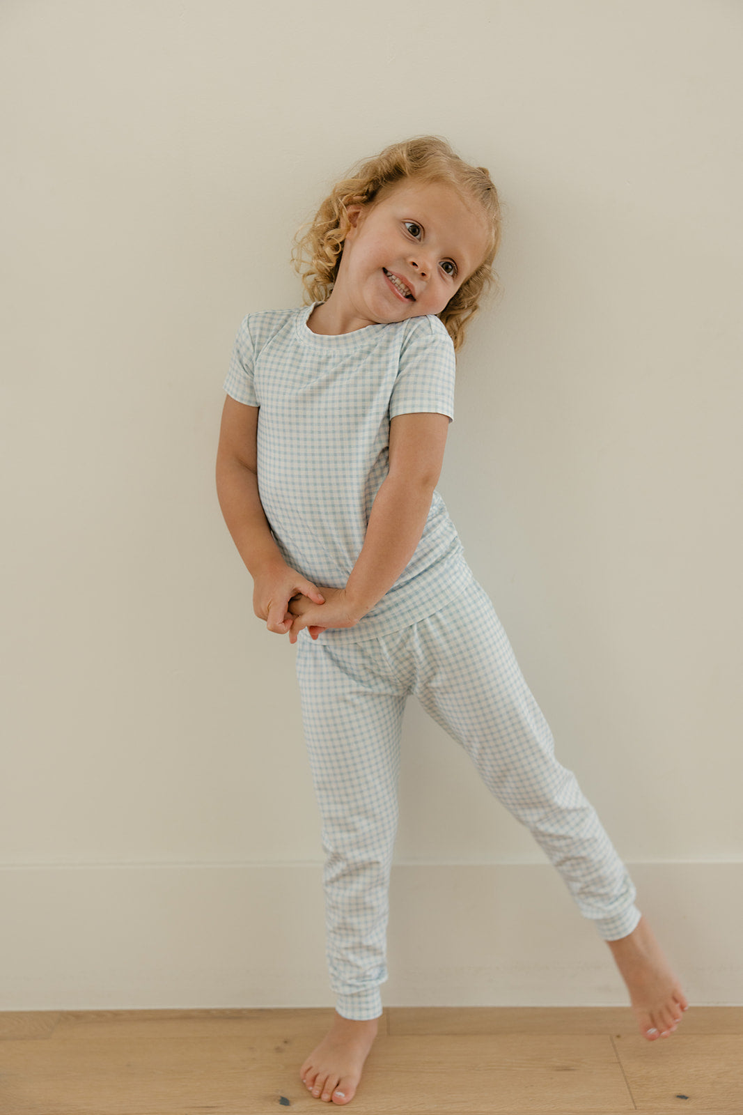 Short Sleeve PJ Set in Seaside Picnic