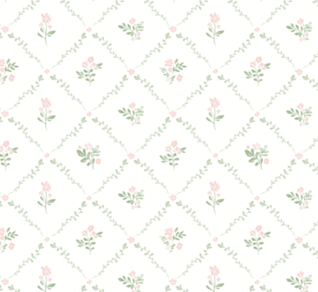 PJ Set in Garden Trellis