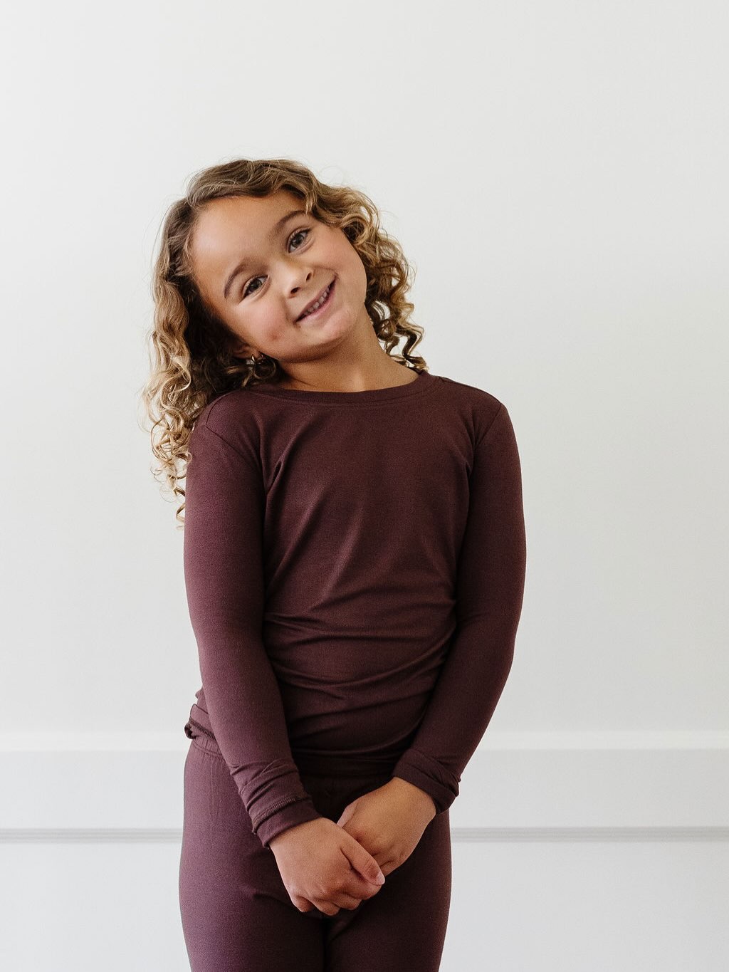PJ Set in Chocolate
