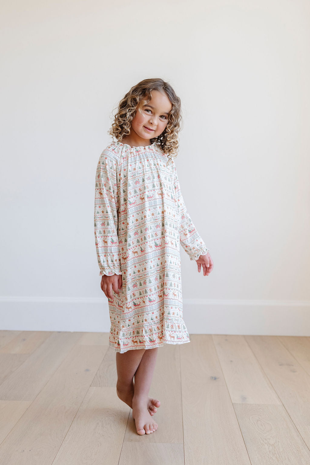PREORDER Wendy Dress in Fair Isle