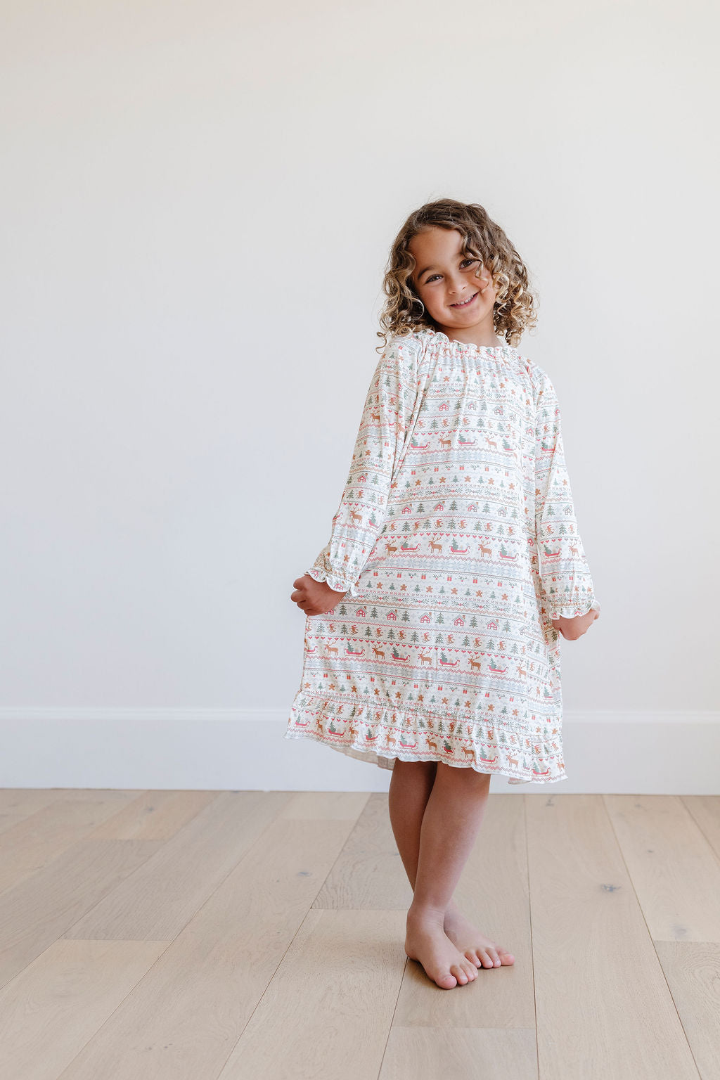 PREORDER Wendy Dress in Fair Isle