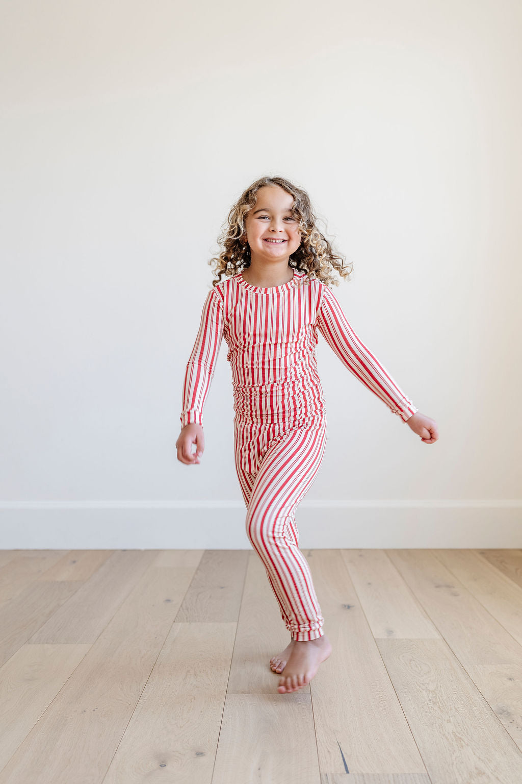 PREORDER PJ Set in Holiday Stripe