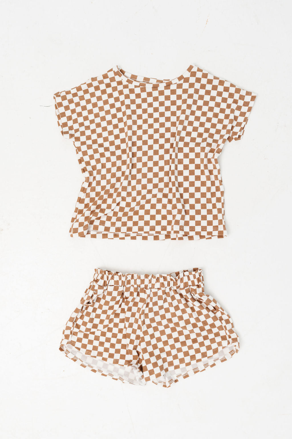 Play Set in Hazelnut Chequer