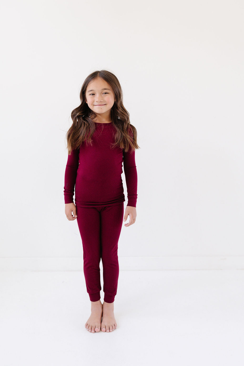 PJ Set in Burgundy