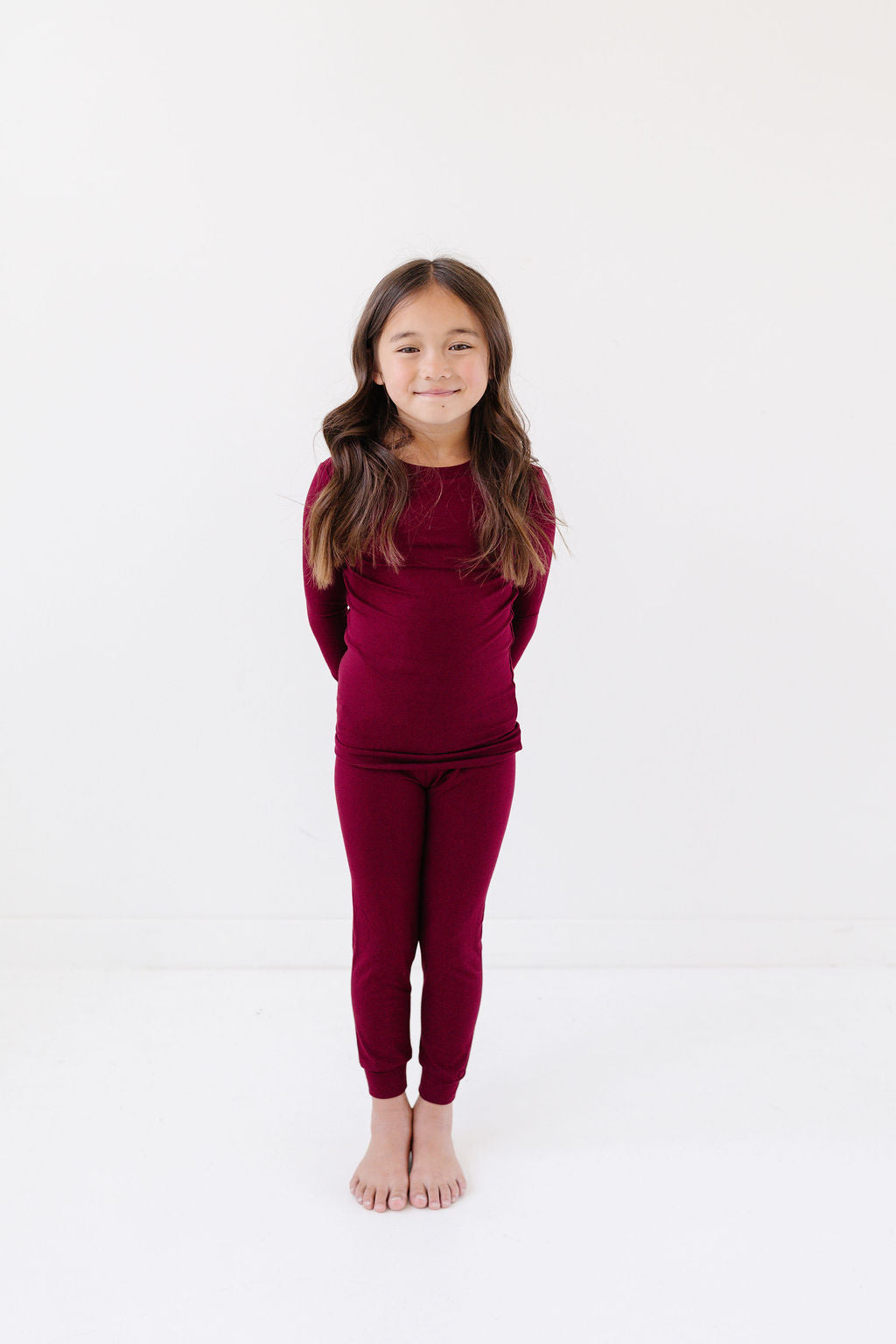 PJ Set in Burgundy