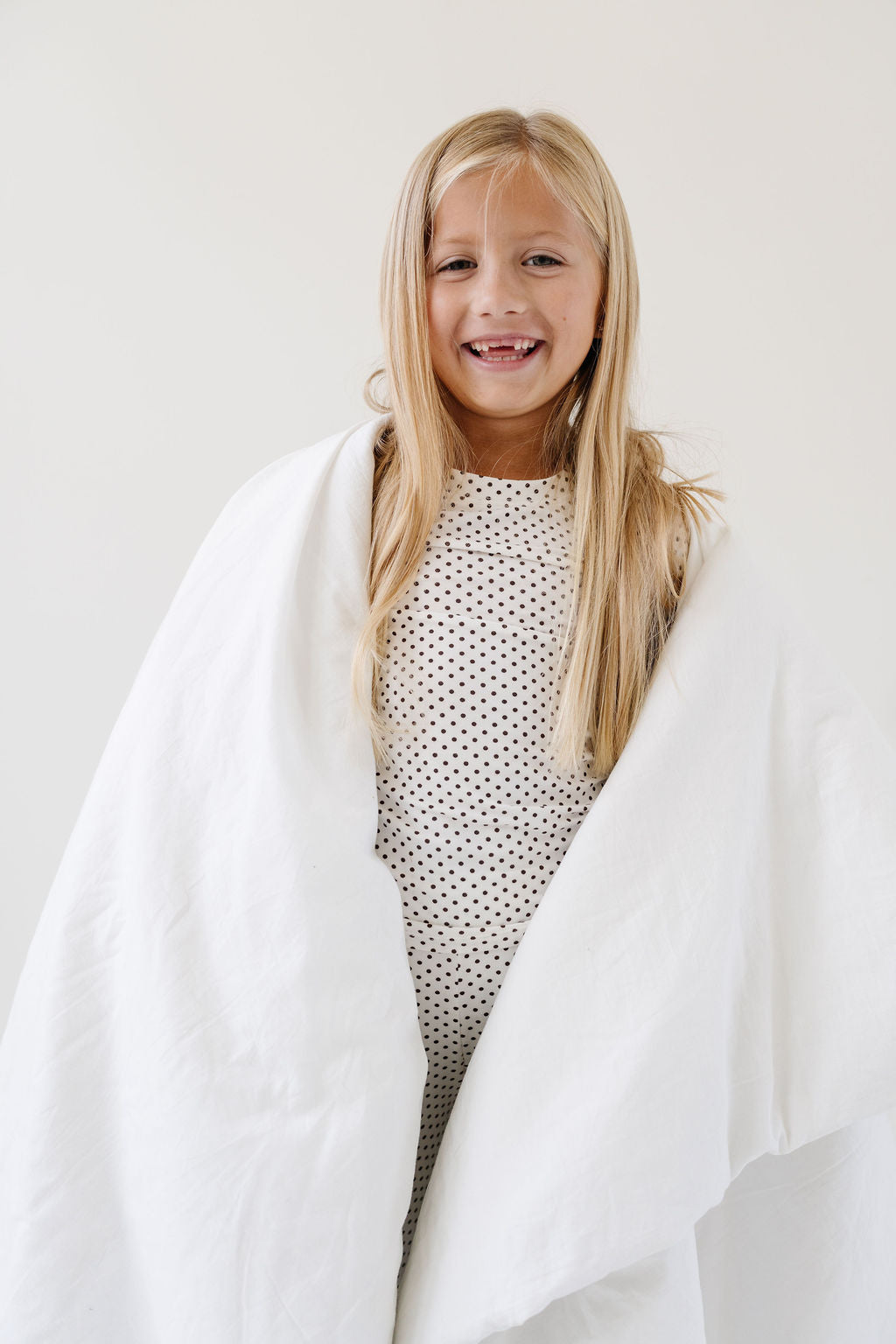 PJ Set in Chocolate Dot