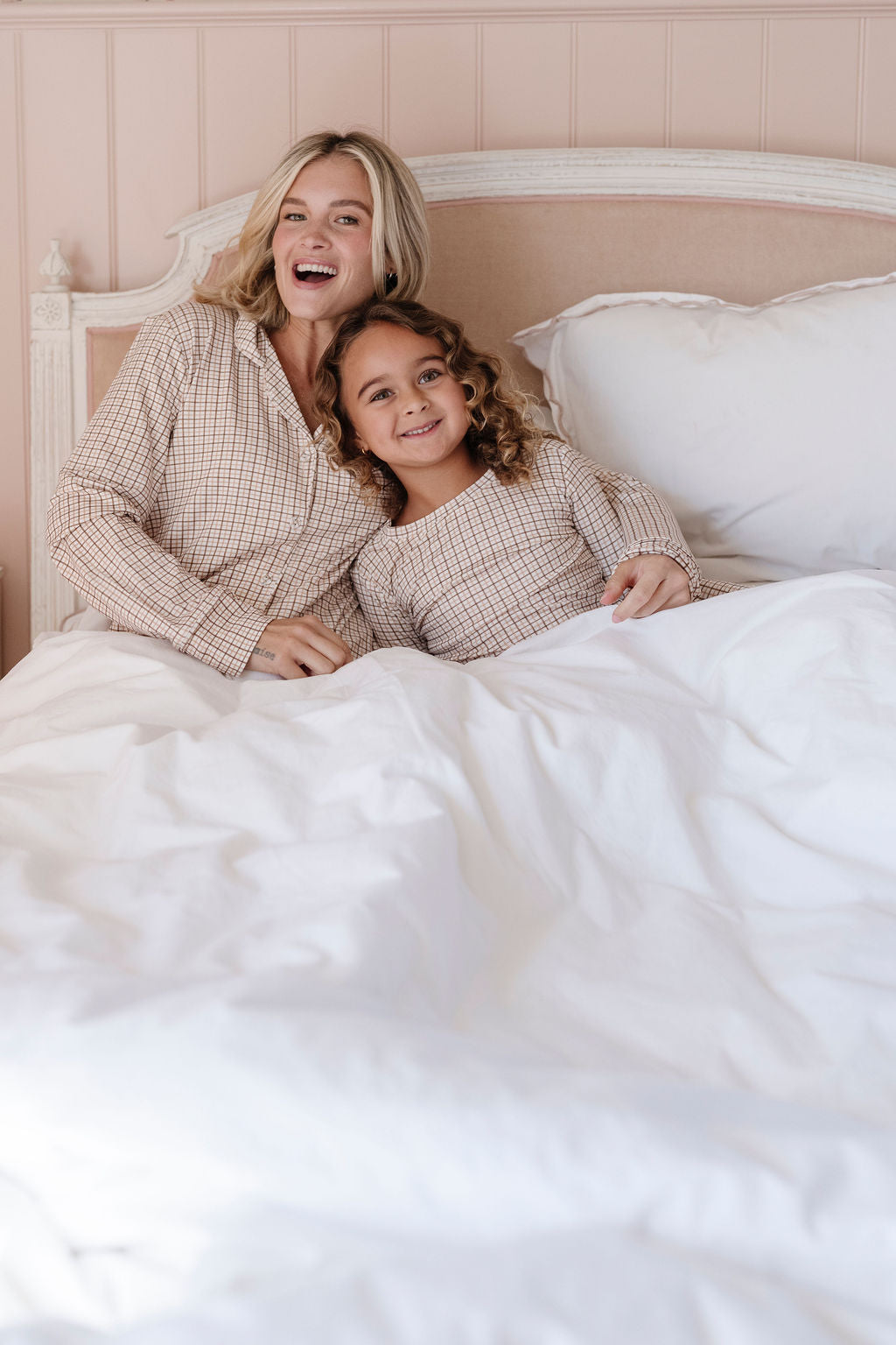 PJ Set in Oxford Gingham