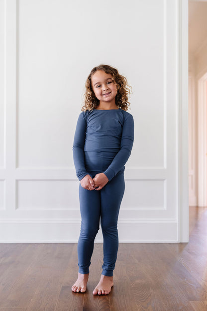PJ Set in Navy