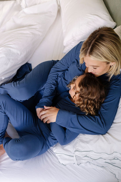 PJ Set in Navy