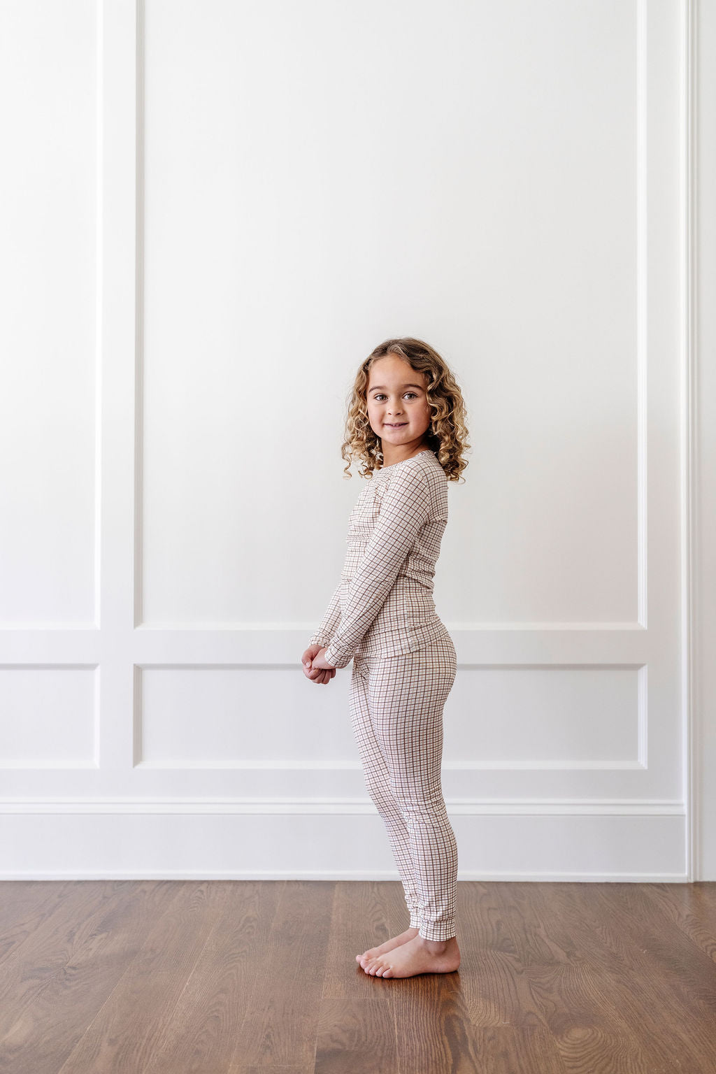 PJ Set in Oxford Gingham