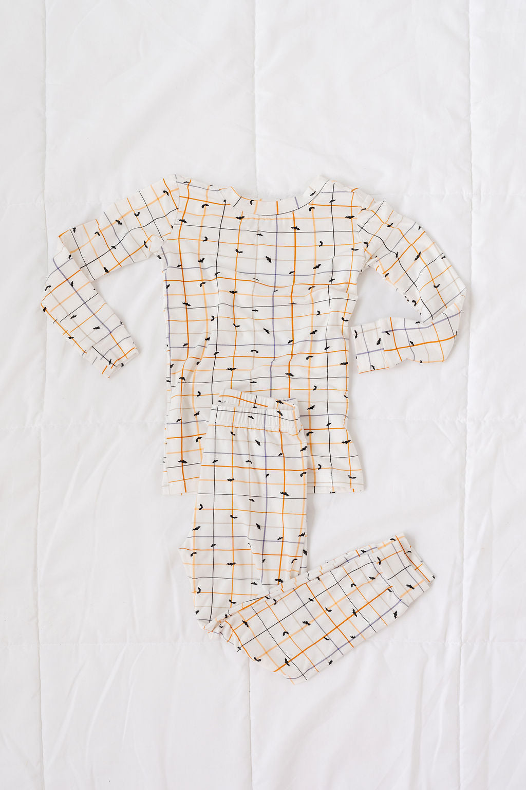 PJ Set in Spooky Grid
