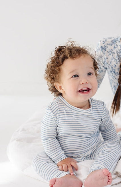 PJ Set in French Bleu Stripe