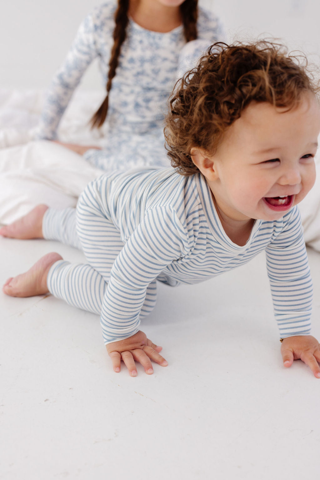 PJ Set in French Bleu Stripe