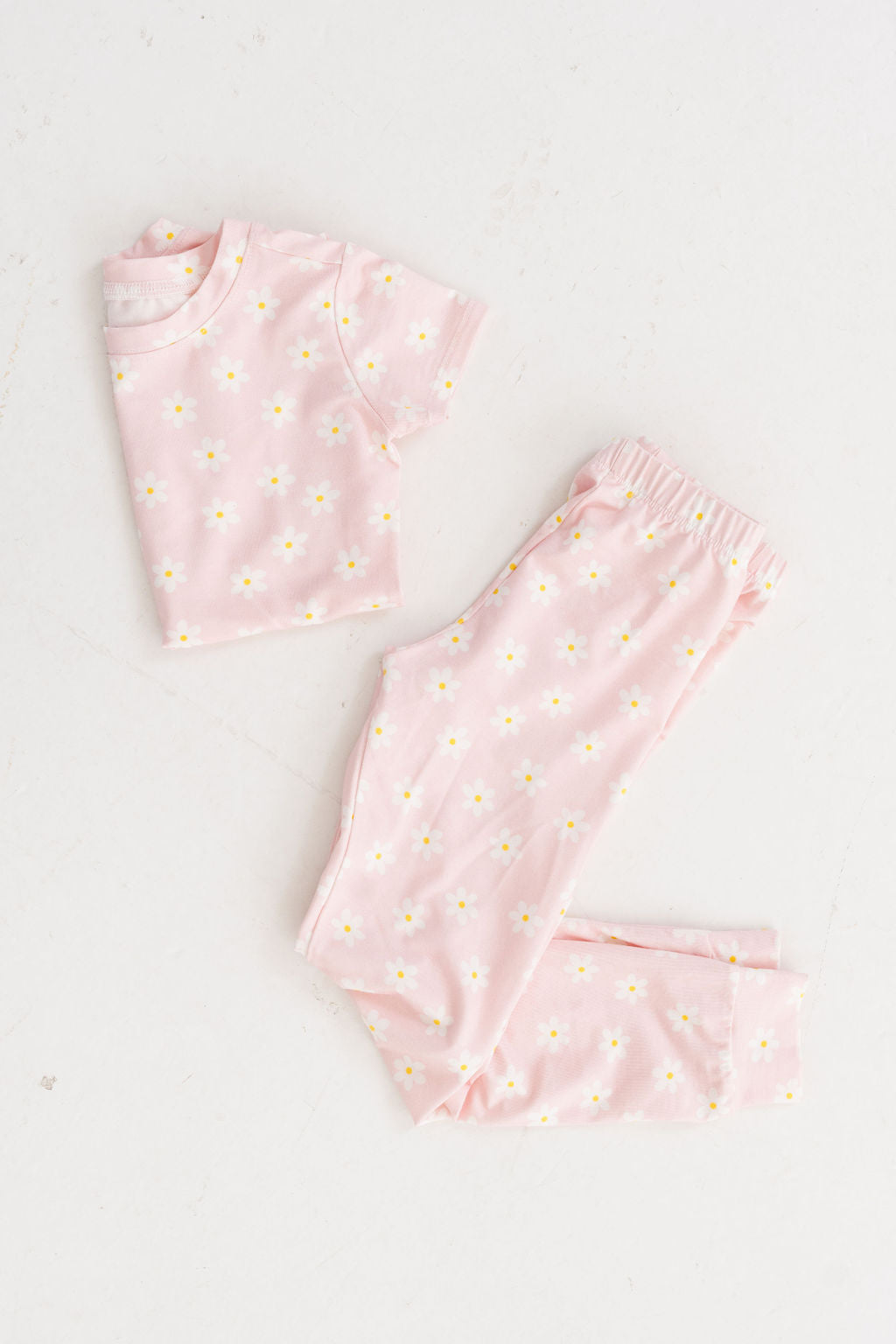 Short Sleeve PJ Set in Daisy