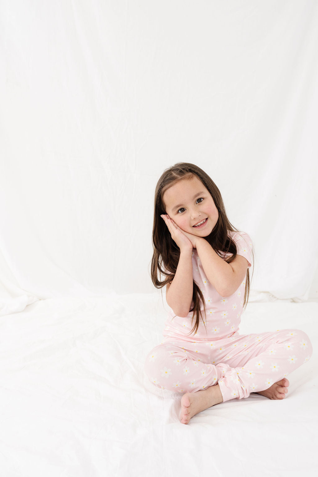 Short Sleeve PJ Set in Daisy