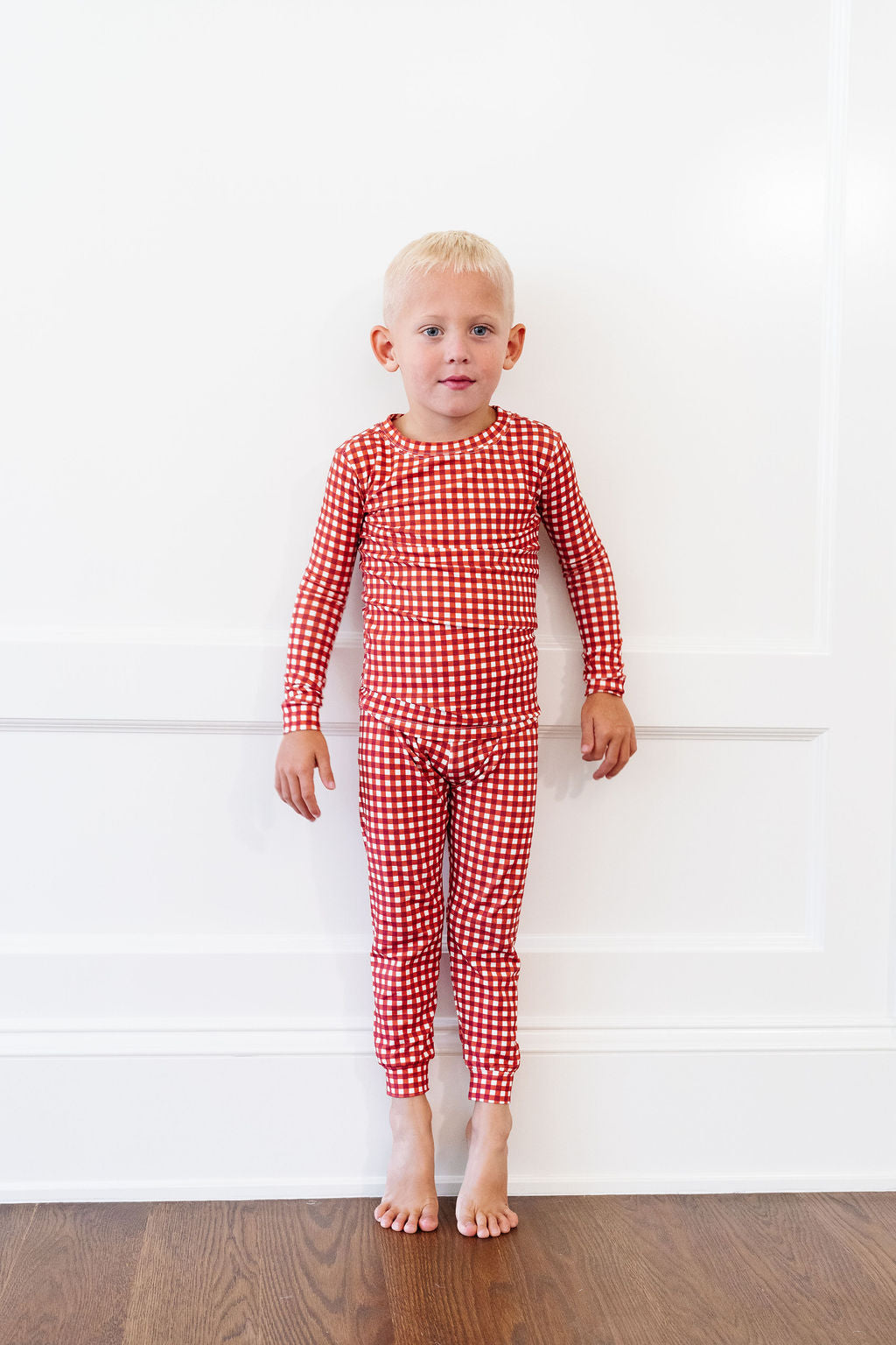 *Preorder* PJ Set in Merry Gingham