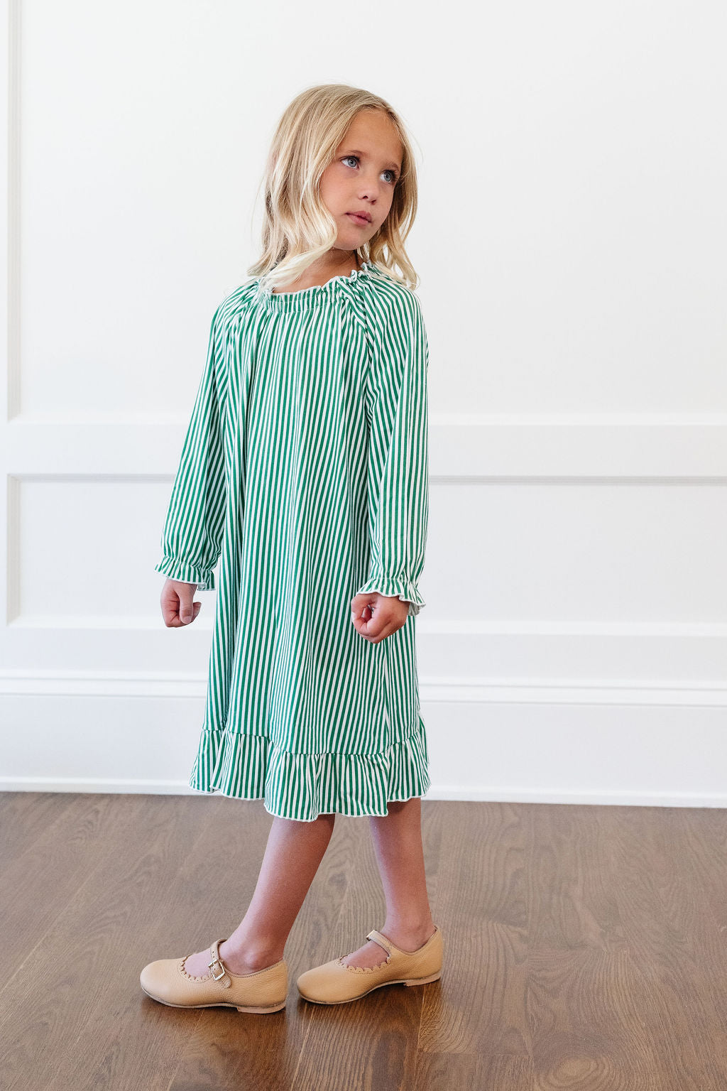 *Preorder* Wendy Dress in Alpine Stripe