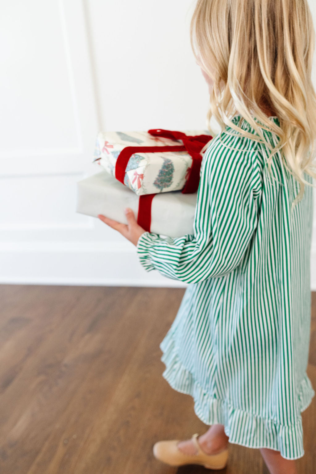 *Preorder* Wendy Dress in Alpine Stripe