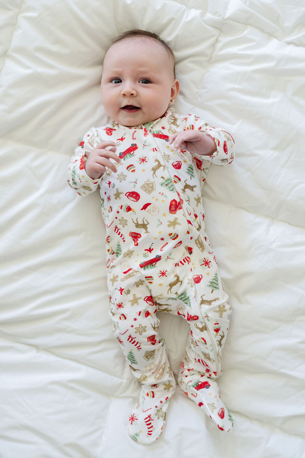 *Preorder* Baby Zip-Up in North Pole