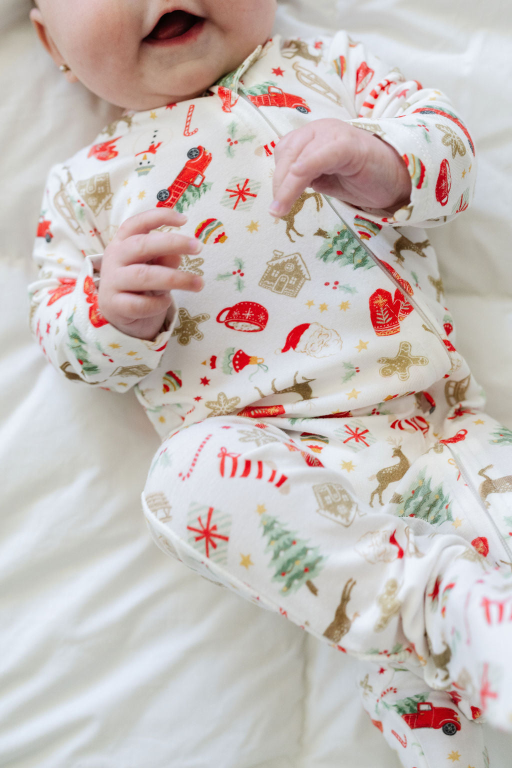 *Preorder* Baby Zip-Up in North Pole