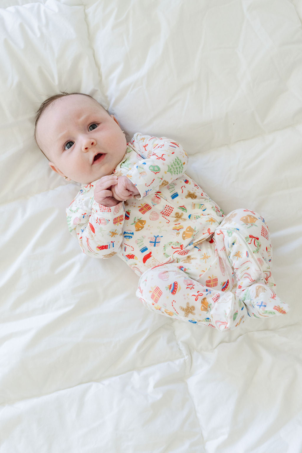 *Preorder* Baby Zip-Up in Sugarplum