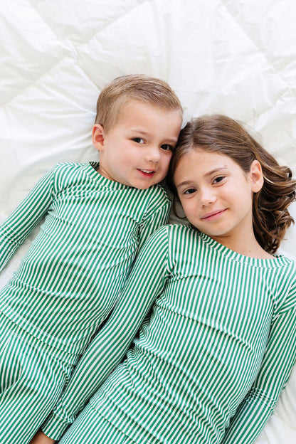 *Preorder* PJ Set in Alpine Stripe