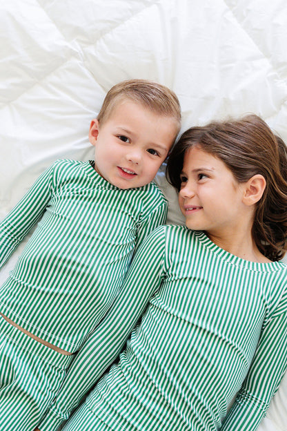 *Preorder* PJ Set in Alpine Stripe