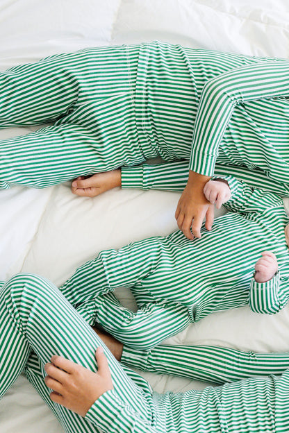 *Preorder* Baby Zip-Up in Alpine Stripe