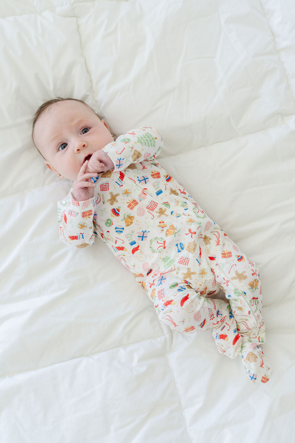*Preorder* Baby Zip-Up in Sugarplum