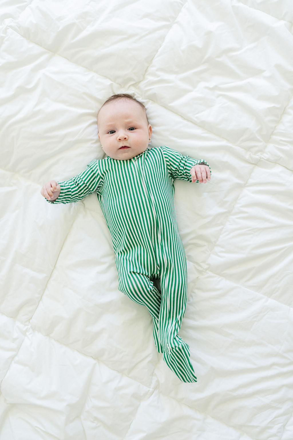 *Preorder* Baby Zip-Up in Alpine Stripe