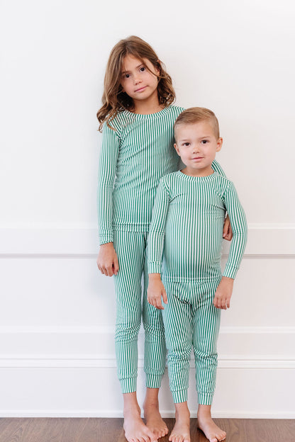 *Preorder* PJ Set in Alpine Stripe