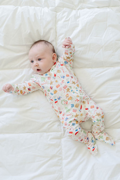 *Preorder* Baby Zip-Up in Sugarplum