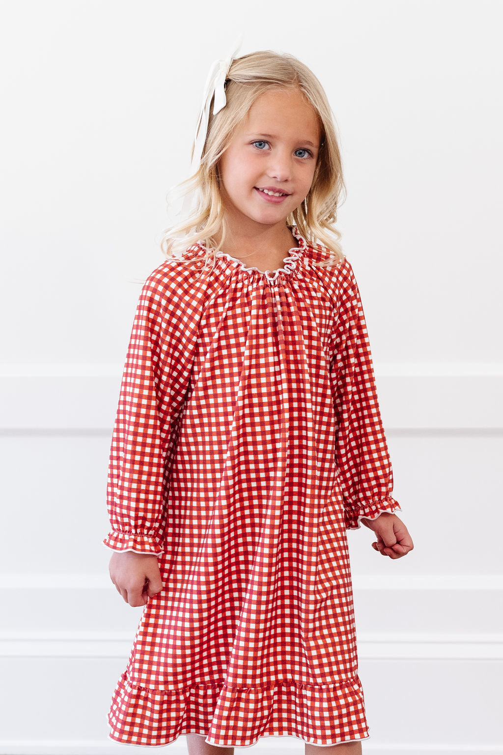 *Preorder* Wendy Dress in Merry Gingham