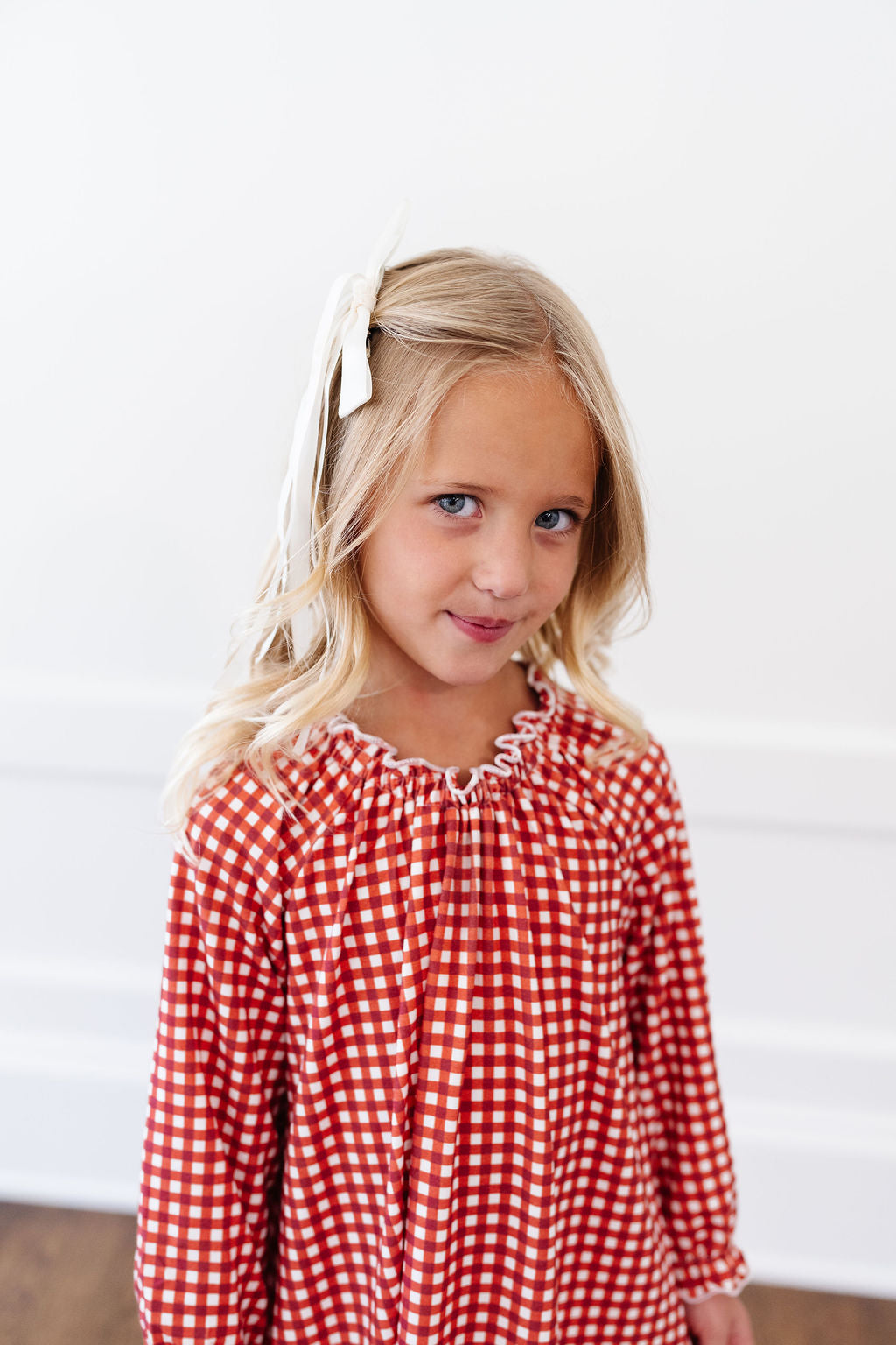 *Preorder* Wendy Dress in Merry Gingham