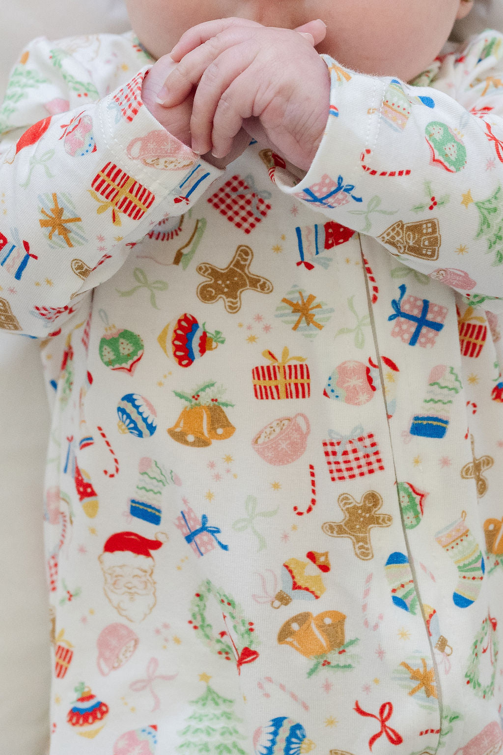 *Preorder* Baby Zip-Up in Sugarplum