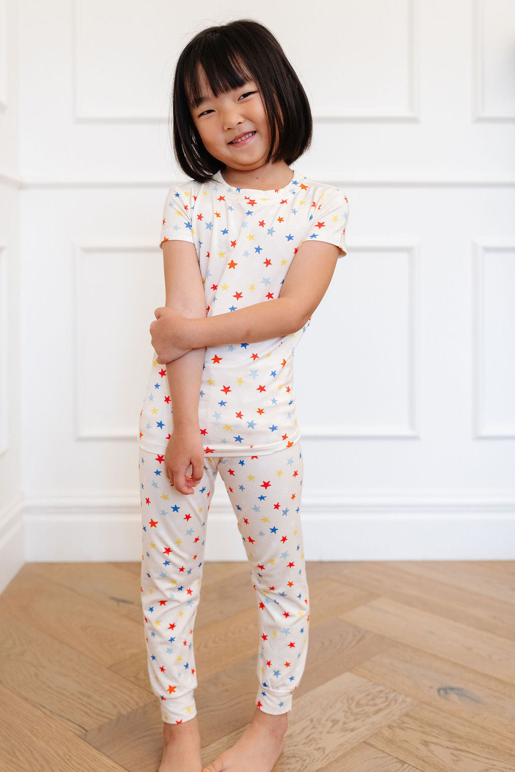Short Sleeve PJ Set in Stars