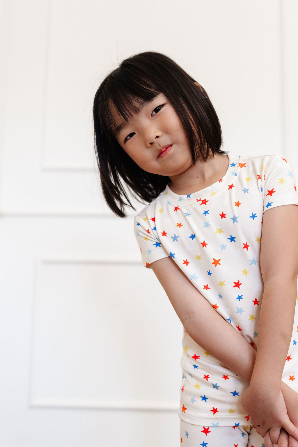 Short Sleeve PJ Set in Stars