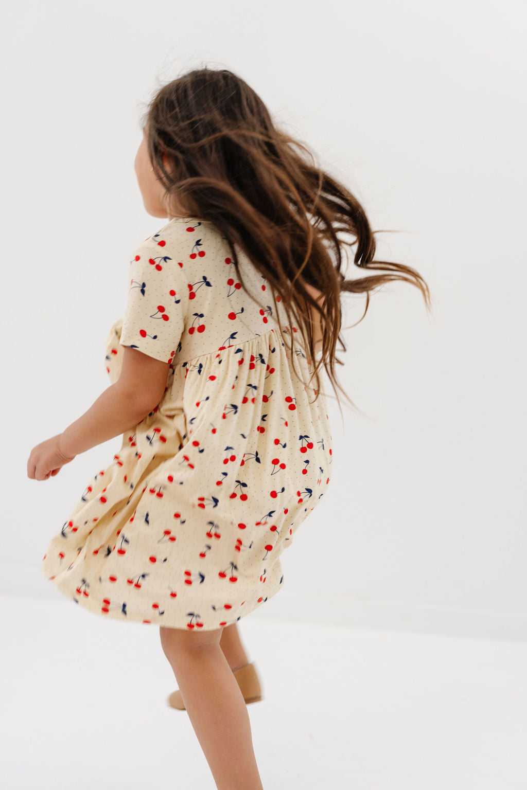 Smock Dress in Cherries