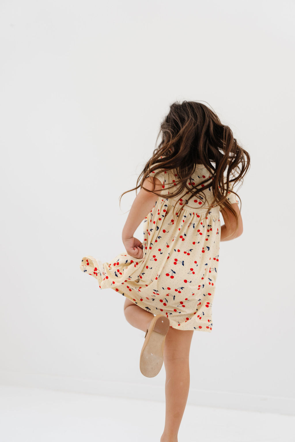 Smock Dress in Cherries